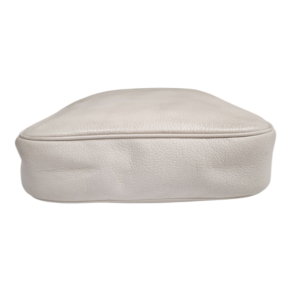 Coach Cream Shoulder Bag with Gold Accents - Picture 7 of 16